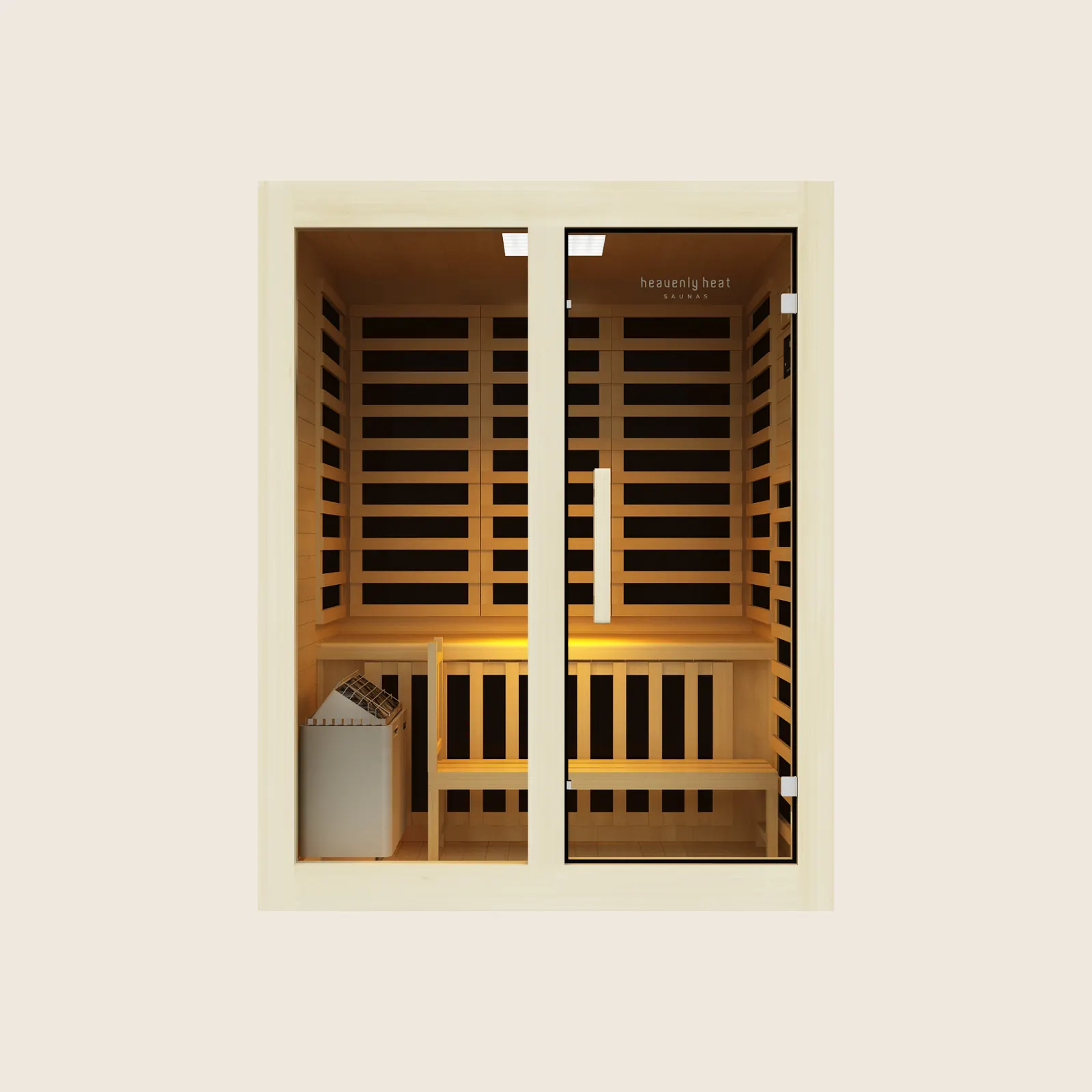 Heavenly Heat 2-Person Combination Sauna